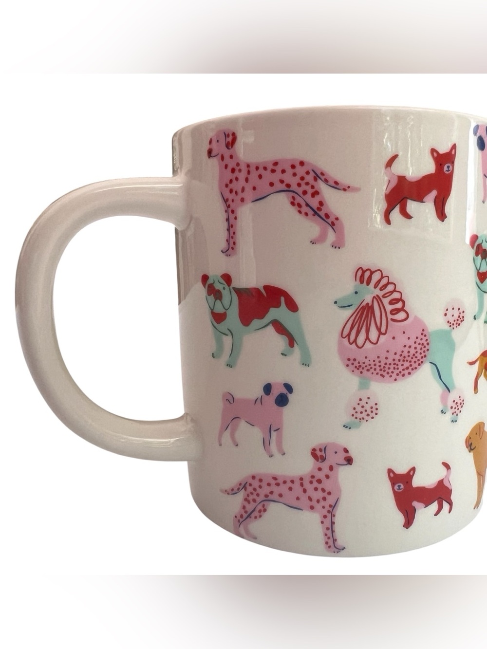 Parker Lane Stoneware Coffee Mug 16 oz Dog Person Tea Mug Cup NEW - Picture 6 of 11